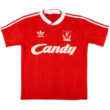 1988-89 Liverpool Home Shirt - 8/10 - (M)