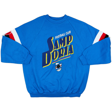 1990-91 Sampdoria Le Felpe Dei Grandi Club Sweat Top - 8/10 - (L)