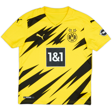 2020-21 Borussia Dortmund Home Shirt - 9/10 - (S.Boys)