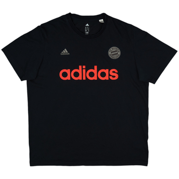 2014-15 Bayern Munich adidas Cotton Tee - 9/10 - (XL)