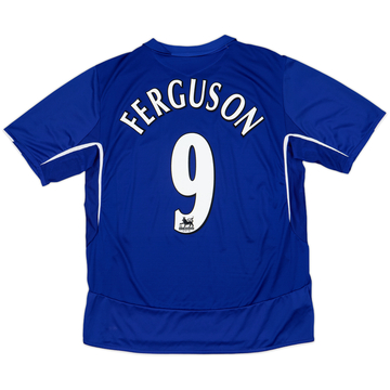 2005-06 Everton Home Shirt Ferguson #9 - 10/10 - (XL)