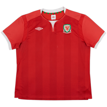 2011-12 Wales Home Shirt - 6/10 - (XL)