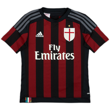 2015-16 AC Milan Home Shirt - 10/10 - (S.Boys)