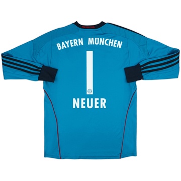 2013-14 Bayern Munich GK Shirt Neuer #1 - 8/10 - (XL.Boys)