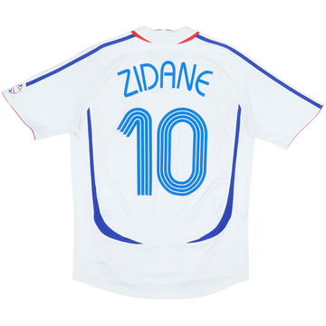 2006 France Away Shirt Zidane #10 - 6/10 - (M)