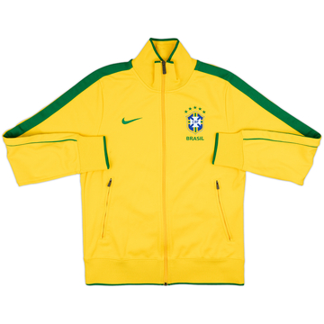 2011-12 Brazil Nike Track Jacket - 7/10 - (S)