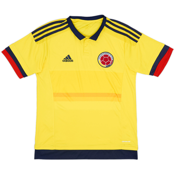 2015 Colombia Copa America Home Shirt - 8/10 - (S)