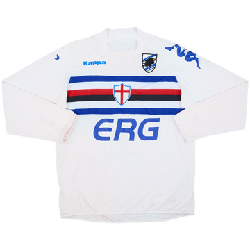 2007-08 Sampdoria Away L/S Shirt - 4/10 - (XXL)