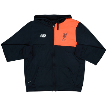 2016-17 Liverpool New Balance Hooded Track Jacket - 8/10 - (L)