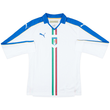 2016-17 Italy Away L/S Shirt - 10/10 - (M)