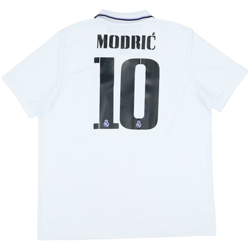 2022-23 Real Madrid Home Shirt Modric #10 - 8/10 - (XXL)