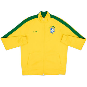 2014-16 Brazil Nike Track Jacket - 6/10 - (XL)