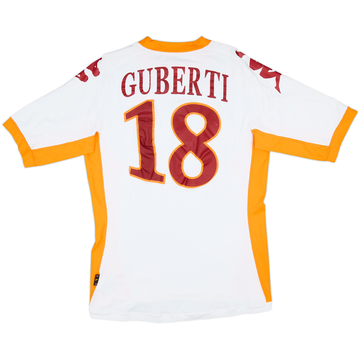 2010-11 Roma Away Shirt Guberti #18 - 7/10 - (L)