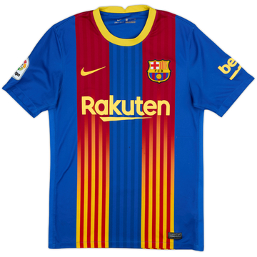 2020-21 Barcelona 'Clasico' Home Shirt - 4/10 - (S)