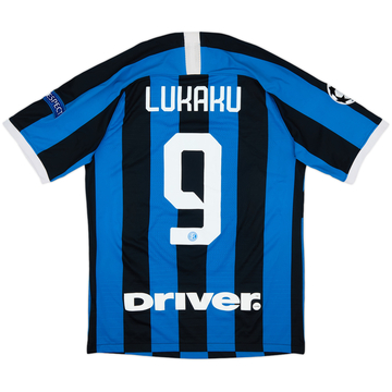 2019-20 Inter Milan Authentic Home Shirt Lukaku #9 - 7/10 - (M)