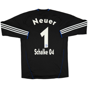 2010-11 Schalke GK Shirt Neuer #1 - 9/10 - (L)