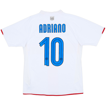 2007-08 Inter Milan Centenary Away Shirt Adriano #10 - 6/10 - (M)