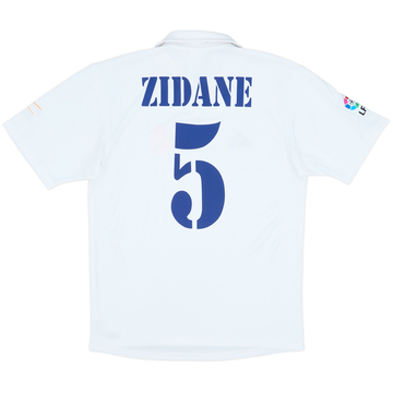 2001 Real Madrid Home Shirt Zidane #5 - 9/10 - (S)