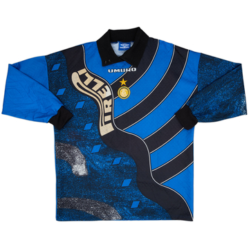 1995-96 Inter Milan GK Shirt - 8/10 - (XL)