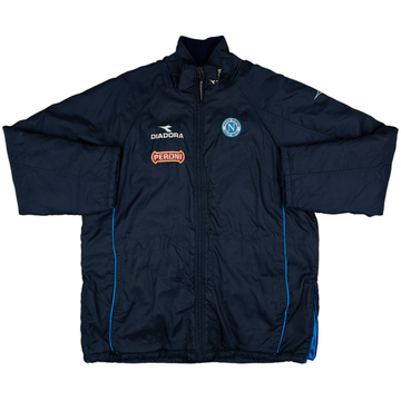 2000-01 Napoli Diadora Padded Bench Coat - 7/10 - (XL)