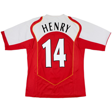 2004-05 Arsenal Home Shirt Henry #14 - 7/10 - (M)