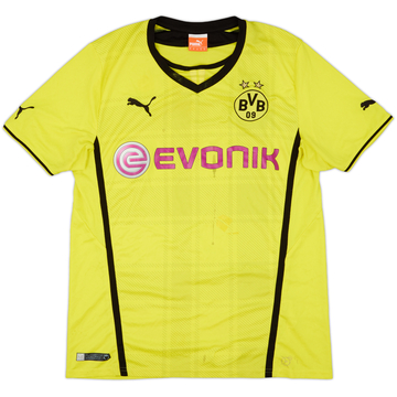 2013-14 Borussia Dortmund Home Shirt - 3/10 - (M)