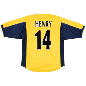 1999-01 Arsenal Away Shirt Henry #14 - 9/10 - (M)