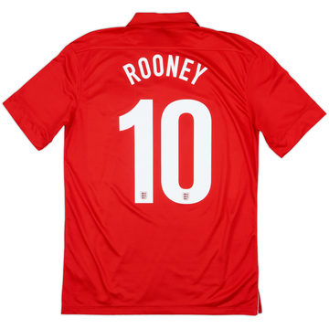 2013 England Away 150th Anniversary Shirt Rooney #10 - 9/10 - (M)