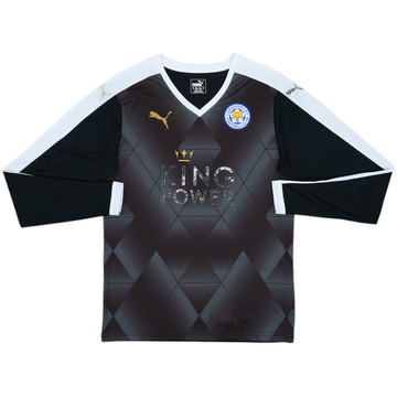 2015-16 Leicester Away L/S Shirt - 4/10 - (M)