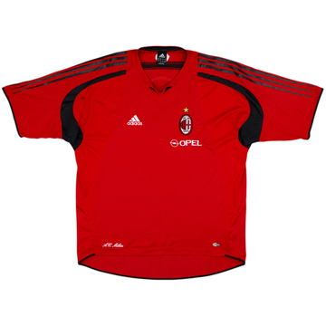 2004-05 AC Milan adidas Training Shirt - 8/10 - (XXL)