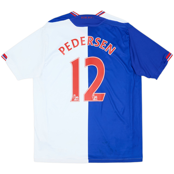 2009-10 Blackburn Home Shirt Pedersen #12 - 8/10 - (L)