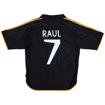1999-01 Real Madrid Away Shirt Raul #7 - 8/10 - (M)