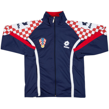 1996-98 Croatia Lotto Track Jacket - 8/10 - (XL.Boys)