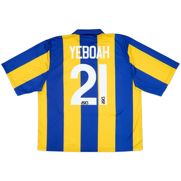 1993-95 Leeds United Away Shirt Yeboah #21 - 6/10 - (XXL)