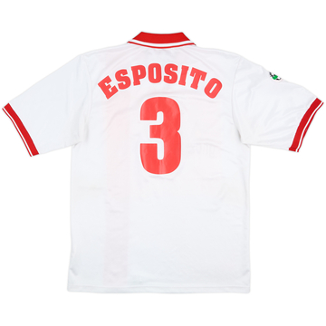Camiseta de visitante del Monza 2000-01 versión partido Esposito #3