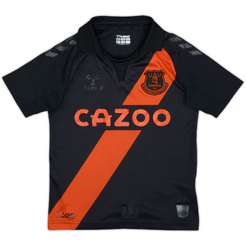 2021-22 Everton Away Shirt - 8/10 - (S.Boys)