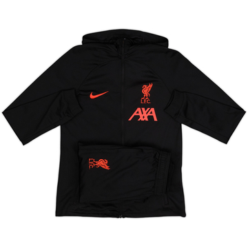 2022-23 Liverpool Nike Hooded Tracksuit - 8/10 - (M.Boys)