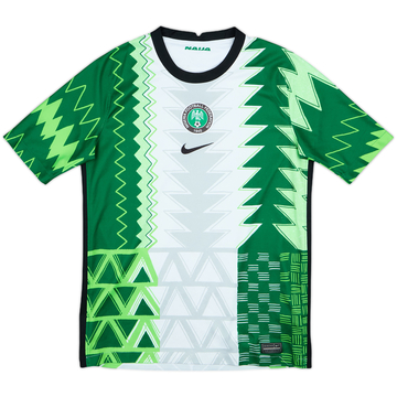 2020-21 Nigeria Home Shirt - 8/10 - (XL.Boys)