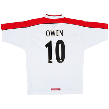 1998-99 Liverpool Away Shirt Owen #10 - 8/10 - (M)