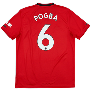 2019-20 Manchester United Home Shirt Pogba #6 - 7/10 - (L)