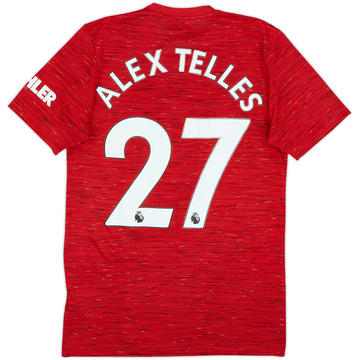 2020-21 Manchester United Home Shirt Alex Telles #27 - 6/10 - (S)