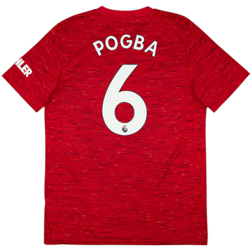 2020-21 Manchester United Home Shirt Pogba #6 - 7/10 - (L)