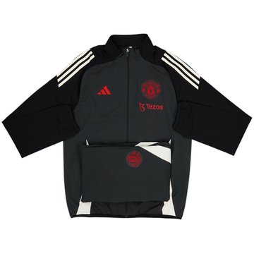 2024-25 Manchester United adidas Tracksuit - 10/10 - (S)