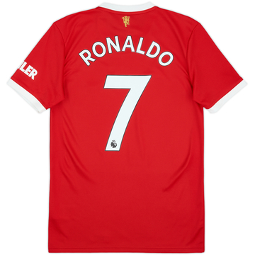 2021-22 Manchester United Home Shirt Ronaldo #7 (S)
