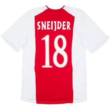 Camiseta de local del Ajax 2005-06 Sneijder #18 - 9/10 - (S)