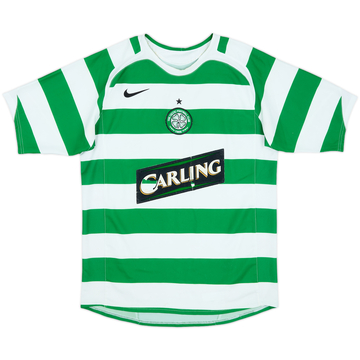 2005-07 Celtic Home Shirt - 4/10 - (S)