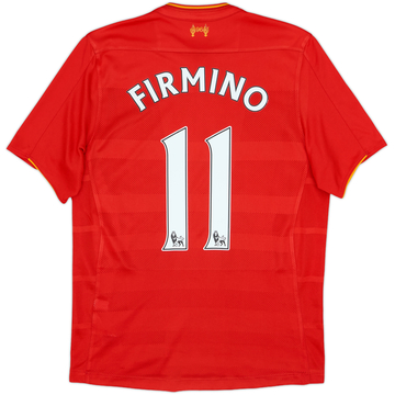2016-17 Liverpool Home Shirt Firmino #11 - 6/10 - (S)