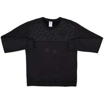 2017-18 Manchester United adidas Sweat Top - 8/10 - (M)