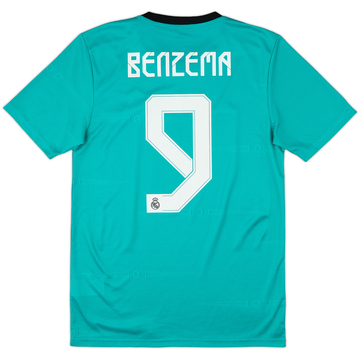 2021-22 Real Madrid Third Shirt Benzema #9 - 10/10 - (S)