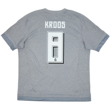 2015-16 Real Madrid Away Shirt Kroos #8 - 7/10 - (L)